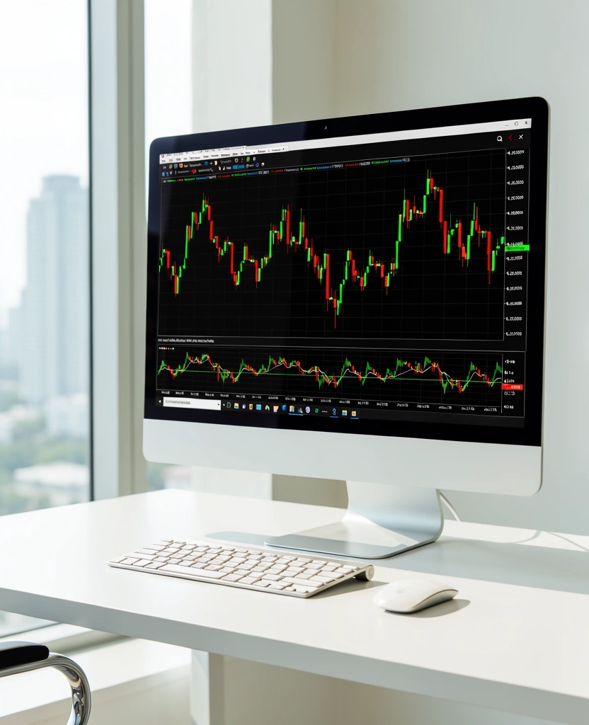 Antaramuka TradingView Profesional